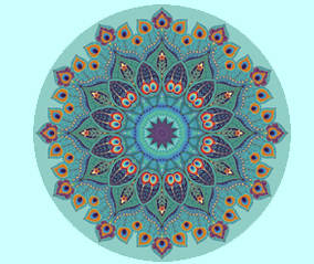 Blue Prayer Mat